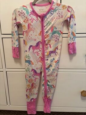 Little Sleepies Unicorn Magic Zippy Size 6-12 months